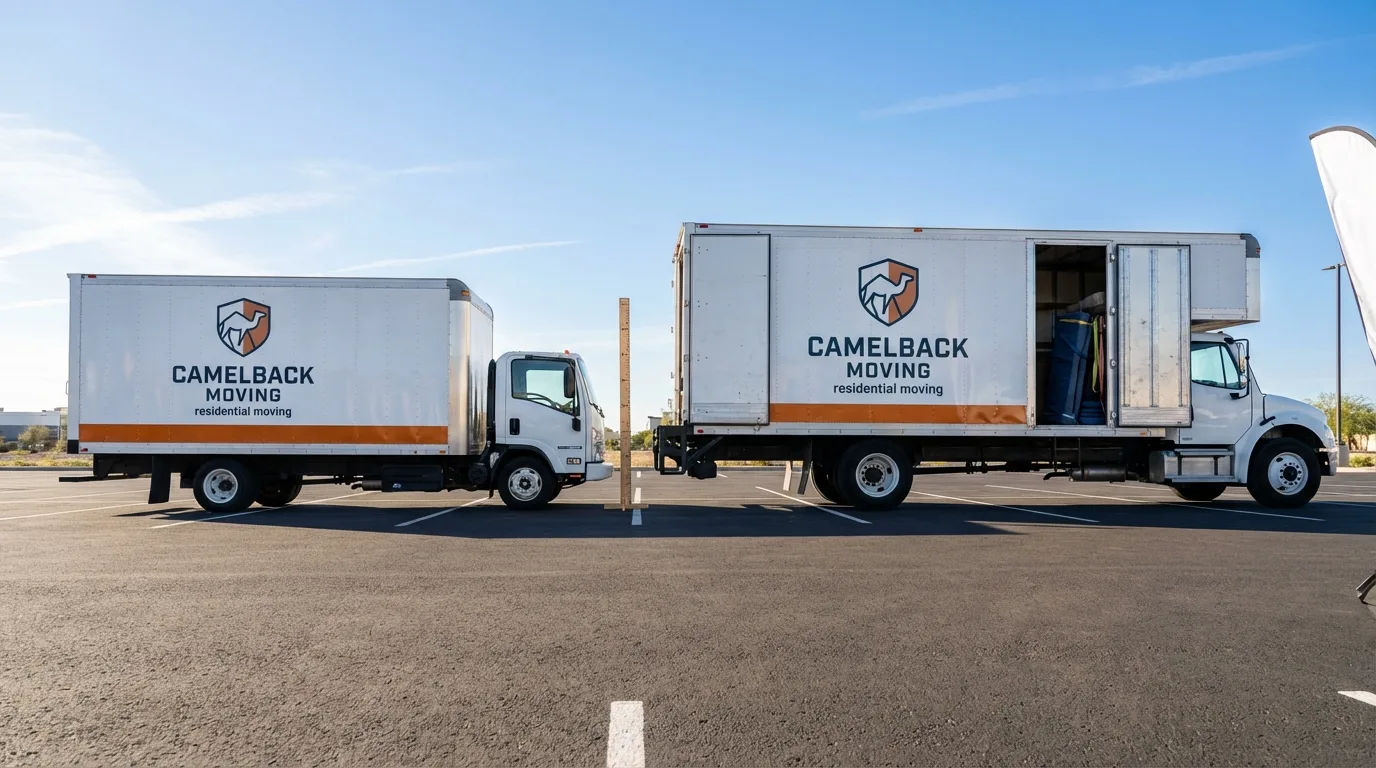 Moving truck size capacity guide in Ripley